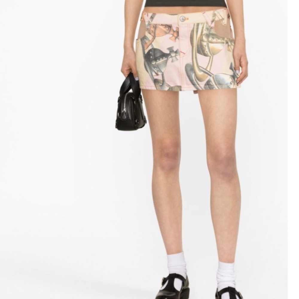 Vivienne Westwood asymmetric hem skirt
